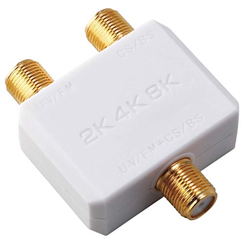 ホワイト/-/MBURS(B) ・パッケージ個数:1 ・新4K8K衛星放送に対応した混合(分波)器です。各アンテナからの地デジ(UHF)電波とCS・BS電波を混合し、1本のケーブルで送ることができます