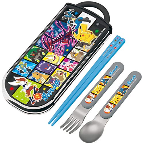 ポケモン21/16.5cm/TACC2AG-A ・Color:ポケモン21Size:16.5cm ・パッケージ個数:1 ・商品サイズ:スプーン・フォーク 13cm、箸 16.5cm ケース 19.8×