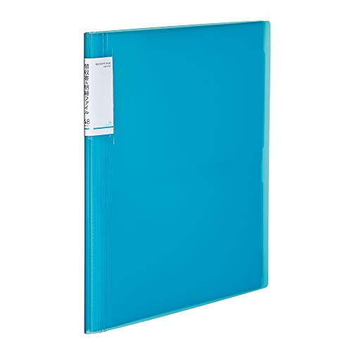 48ポケット・1冊ブルー/A4-S/ラ-NVR520LB ・Color:ブルーStyle:48ポケット・1冊 ・パッケージ個数:1 ・書類の量に応じて背幅が変わるから、かさばらずに収容できる領収書＆明